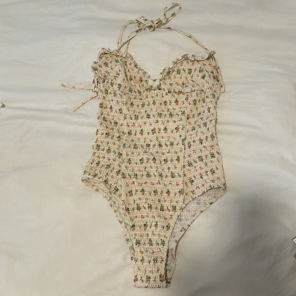 SOLD Doen x Liberty tropez maillot one piece swimsuit in dilys posy - Picture 4 of 7
